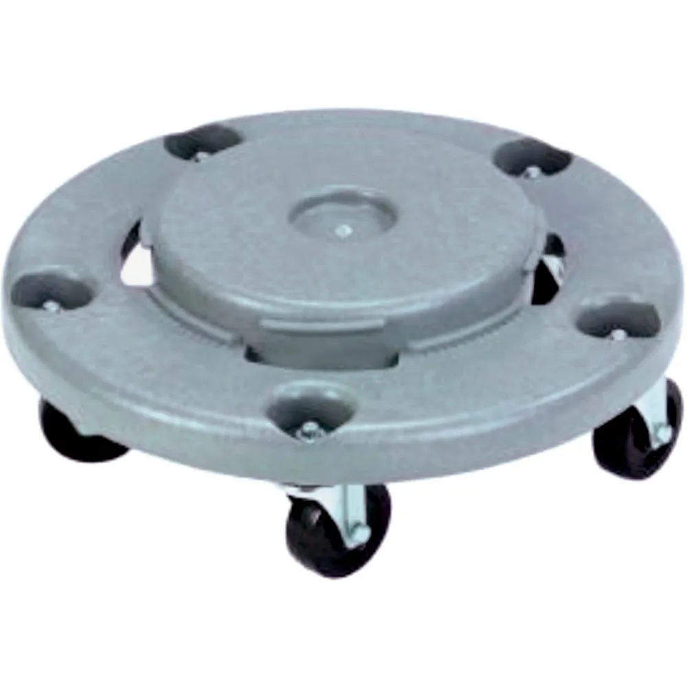 Chariot à roulette pour portoir rond 80 litres