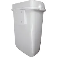 Poubelle automatique murale blanche hygiénique 12L