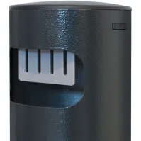 Cendrier colonne écrasoir