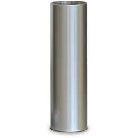 Cendrier colonne à ouverture frontale noir