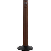 Cendrier colonne corten ouverture frontale