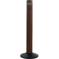 Cendrier colonne corten ouverture frontale