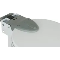 Support sacs-poubelle mobile acier 110 litres