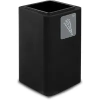 Support élégant pour parapluies noir