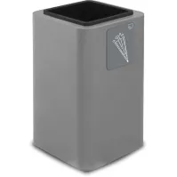 Support parapluie design gris moderne