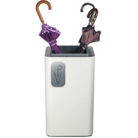 Support élégant parapluies blanc moderne