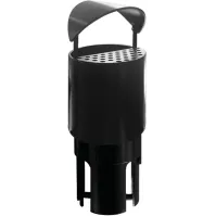 Poubelle avec cendrier de parc