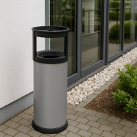 Corbeille cendrier ronde