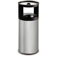 Corbeille cendrier inox à sable anti-feu 75 litres