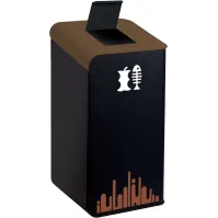 Poubelle design tri sélectif