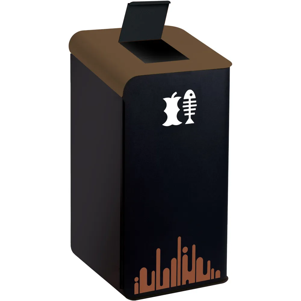 Poubelle design tri sélectif