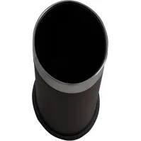 Corbeille ronde palace 13 litres noir