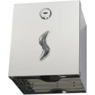 Distributeur de papier hygiénique enchevêtré inox 430 - 250 feuilles