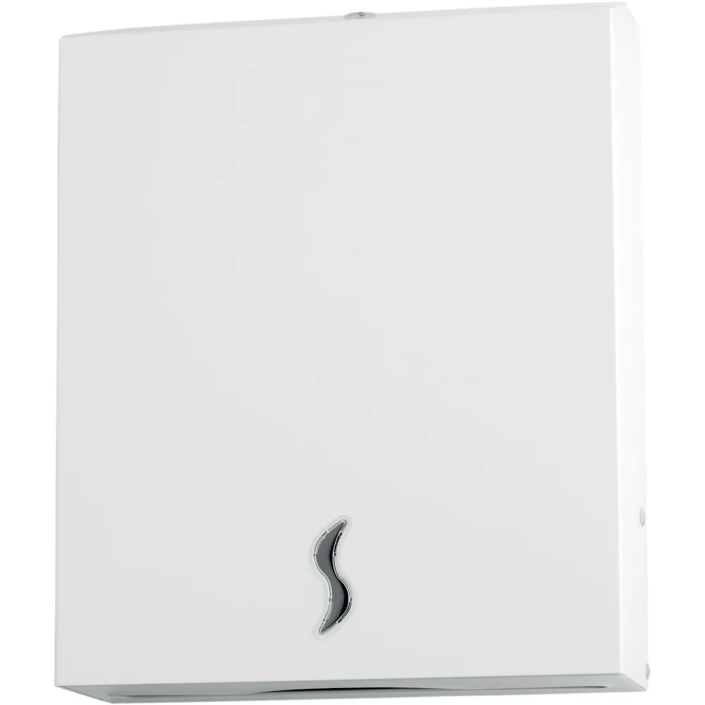 Distributeur d'essuie mains blanc 400 feuilles