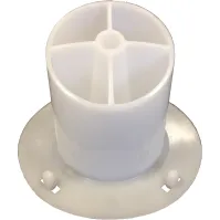 Distributeur inox brillant pour bobine essuyage dévidage central