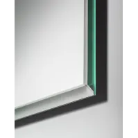 Miroir chanfreiné rectangulaire LED