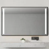 Miroir rectangulaire à LED