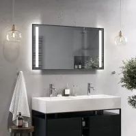 Miroir cadre LED