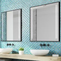 deux miroirs encadrés