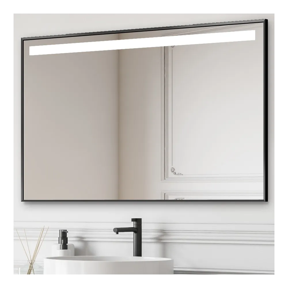 Glace miroir LED