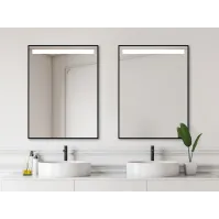 Deux miroirs à côté sur mesure