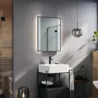 Miroir touche de piano LED