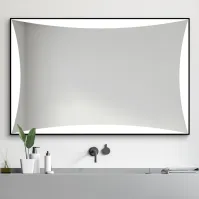 Cadre miroir avec LED