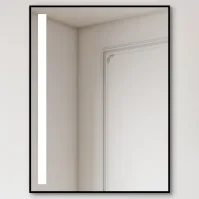 Miroir LED  1 bande sur le coté