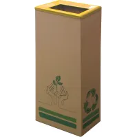 Poubelle carton 60L écologique moderne fonctionnelle