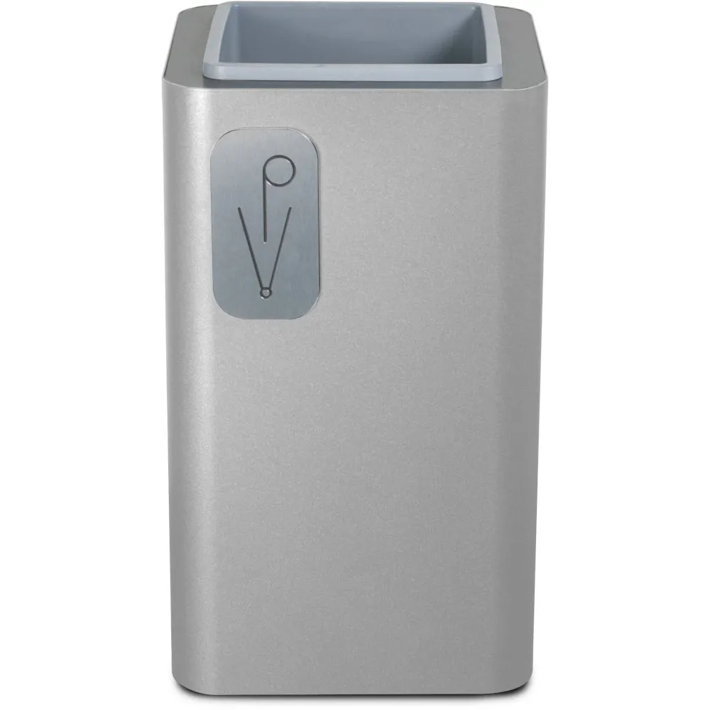 Porte-parapluie élégant inox brossé