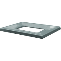 Cadre métallique gris poubelle 60L écologique