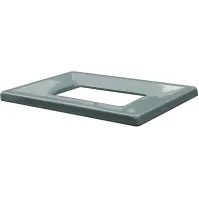 Cadre métallique gris poubelle 60L écologique