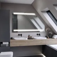 miroir LED toit