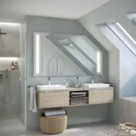 Miroir dans le grenier