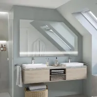 miroir agencement grenier