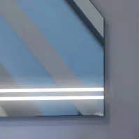 miroir coupé à droite ou à gauche