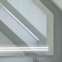 Miroir de grenier coupé