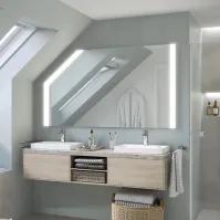 Miroir sous comble LED sur mesure