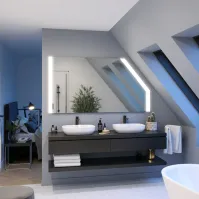 Miroir sous comble LED sur mesure