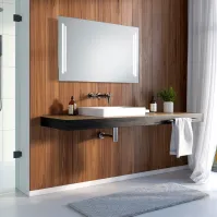 Miroir led à options