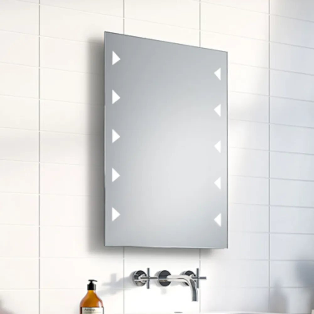 Miroir petit triangle LED