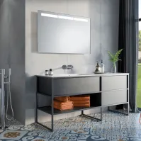 Glace vitre réfléchissante LED