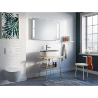 Grand miroir lumineux