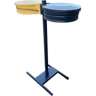 Support sac poubelle double