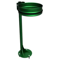 support sac-poubelle sur platine pour sacs 70-130 litres