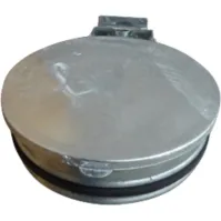 Porte sac-poubelle mural avec couvercle Galva