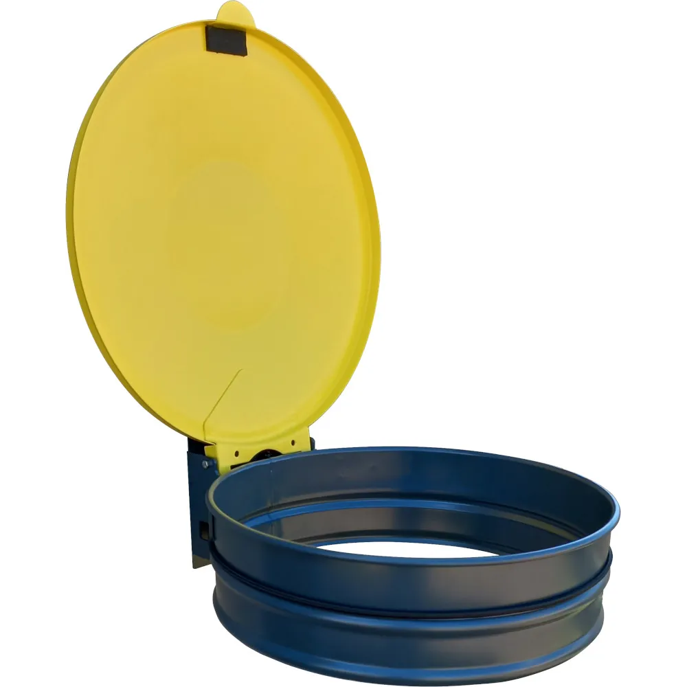 Support sac-poubelle multicouleur