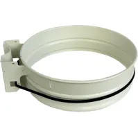 Couronne de support sac-poubelle blanche