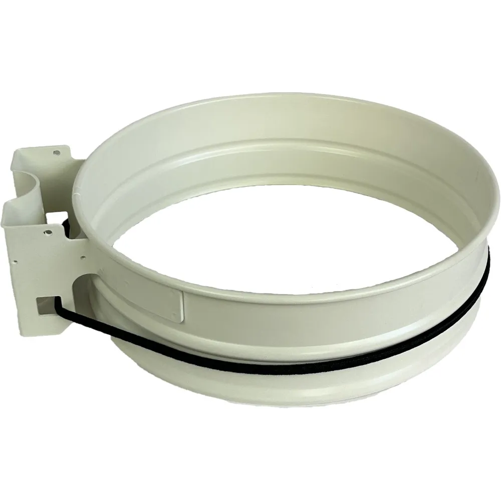 Couronne de support sac-poubelle blanche