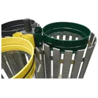 Support sac-poubelle 3 couronnes